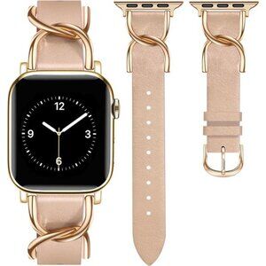 NEW Slim Leather Stylish Apple Watch Band